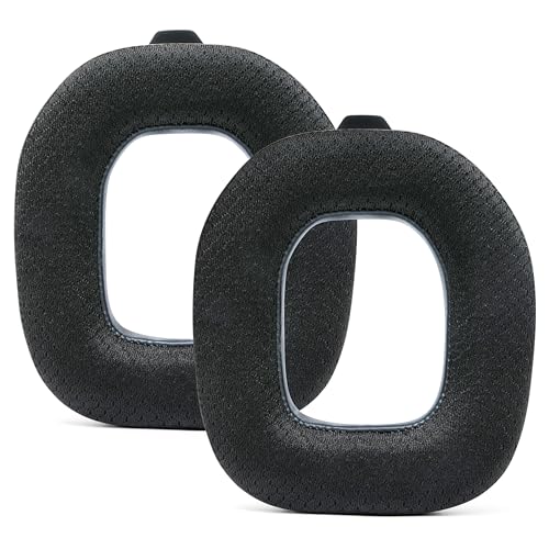 WC Freeze A40 - Hybrid Fabric Cooling Gel Earpads for Astro A40 TR | Made by Wicked Cushions | Improved Durability, Thickness & Sound Isolation | Black - color: Black