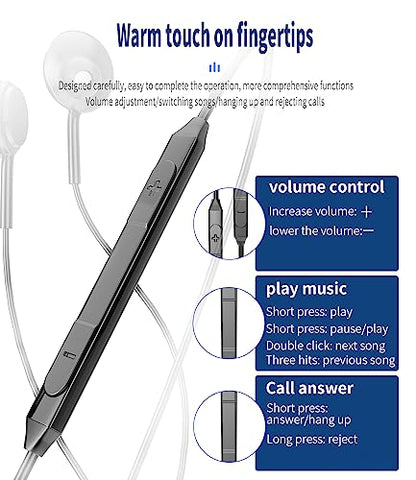 Wired USB C Earphones 2 Pack Type C Jack Compatible with Samsung Galaxy Ultra Smartphone in Ear Headphones with Microphone Stereo Music Sports Earbuds for iPhone 15 N10-ej