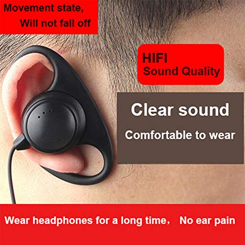 2Pin D Shape Earpiece Headset (2)