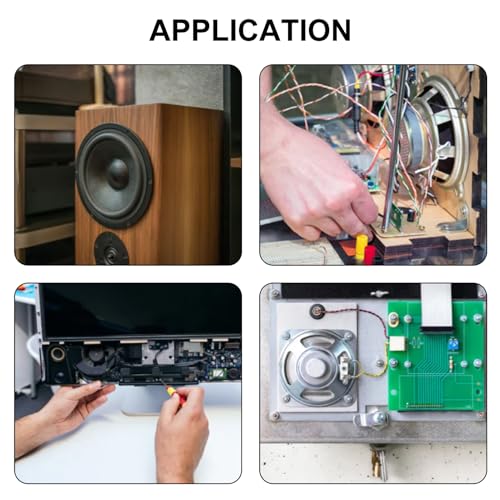 6Pcs 1.5Inch 40MM Mini Portable Speakers 4ohm 3W Full Frequency Stereo Sound Small HiFi Speaker