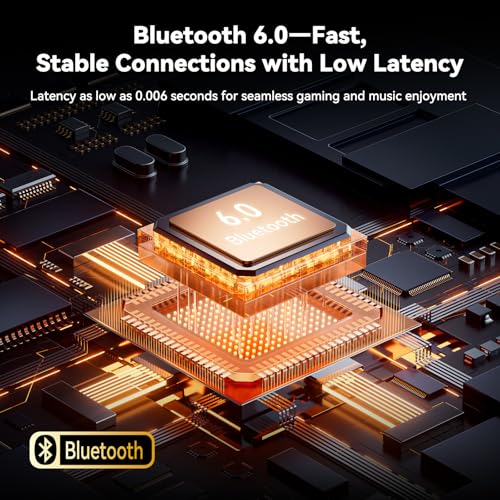 Bluetooth Over Ear Headphones Noise Cancelling 63H Long Playtime Foldable | 3 in 1 Over Ear Bluetooth Headphones Speaker with TF Card 6.0 Bluetooth 3D HiFi Stereo Sound for Music/Gaming/Outdoor Travel