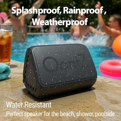 OontZ Angle Solo Compact Bluetooth Speakers, 2-Pack, 14-Hour Playtime