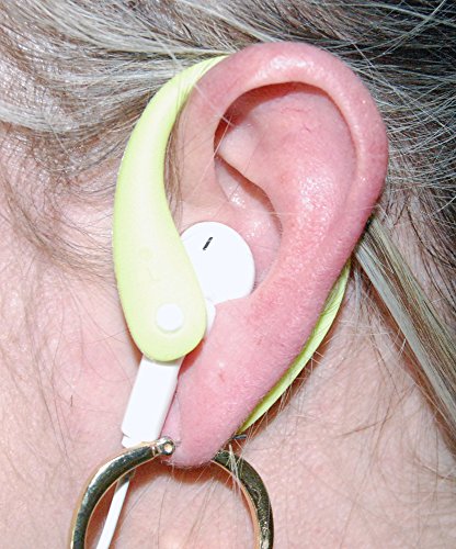 Flex - Compatible with Your Apple iPhone Wired EarPods | Attaches to Your Wired EarPods for iPhone Models | (Green) - color: Green