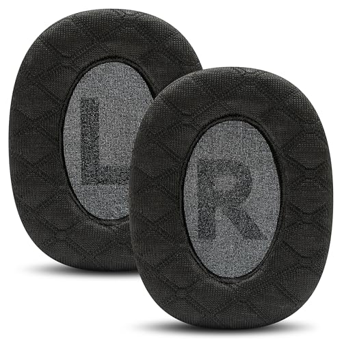 WC Freeze G Pro X - Angled Cooling Gel Earpads for Logitech Gpro X | Made by Wicked Cushions | Extreme Comfort, Angeled Design, New Freeze V2 Cooling Fabric, Extra Thick | Black - color: Black