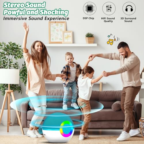 Mini Karaoke Machine Speaker for Kids Adults, Portable Bluetooth Microphone Song Toys with LED Light, Best Chritmas Birthday Festival Gift for 3 4 5 6 7 8+ Year Old Girls Boys (Green-2MIC) - color: Green-2Mic