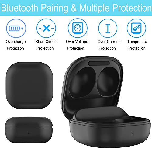 Charging Case for Galaxy Buds Pro (1st Gen, SM-R190) - Charger Case Cover Dock USB-C Cable for Samsung Galaxy Buds Pro Earbuds (700mah, Black)