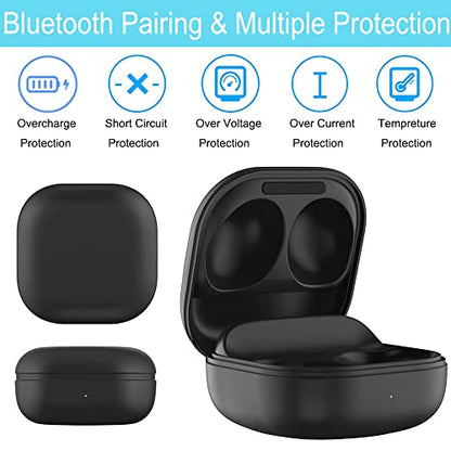 Charging Case for Galaxy Buds Pro (1st Gen, SM-R190) - Charger Case Cover Dock USB-C Cable for Samsung Galaxy Buds Pro Earbuds (700mah, Black)