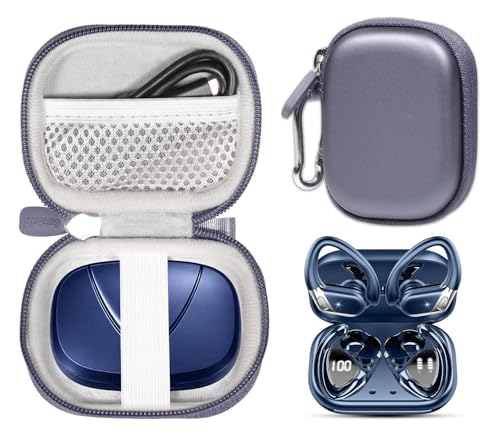 Case for Ltinist BX27 Wireless Earbud, Bluetooth 5.4 Headphones IP7 Waterproof Sport (Blue) - color: Blue