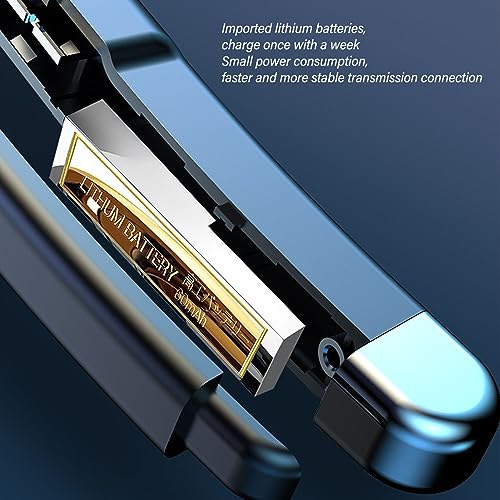 Bluetooth Headset, Bluetooth Earpiece Wireless Earpiece Single Ear BT 5.1 Wireless Handsfree Headset in Ear Headphone with Microphone for Business ﻿