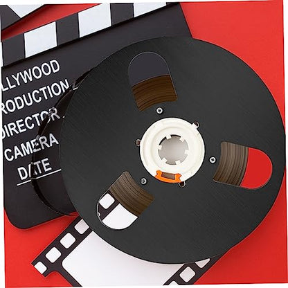 FAVOMOTO 3holes Empty Aluminum Alloy Take up Reel Design for Recording Low Noise High Output Durable Reel for Magnetic Tape