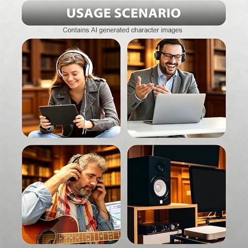 3.5mm USBCharging Audio Cable 3.3FT,AUX Audio Jack toUSB Male Charging CableAdapter,Compatible withHeadphones,Speakers,VoiceRecorders,MP3 Players,and Other Devices with a3.5mm Port