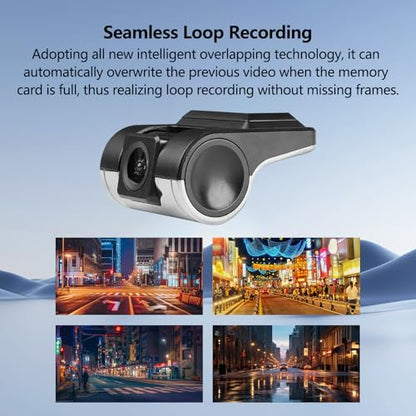 Dash Cam for Android Car Radio, HD 720P, USB DVR Front with 140°Wide Angle, Night Vision, Loop Recording, Built-in Recordable Micphone, Supports Up to 32GB Max.