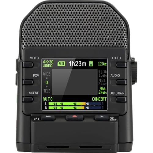 Zoom Q2n-4K Handy Video Recorder, 4K/30P UHD Video, Compact Size, Stereo Microphones, Wide Angle Lens, for Recording Music, Video, YouTube Videos, Livestreaming Bundle with Accessories