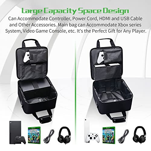 G-STORY Carrying Case for Xbox Series X S, Travel Bag Console Controllers - color: Xbox X&S Case
