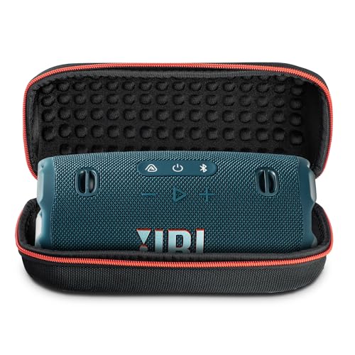 JBL Charge 6 Portable Bluetooth Speaker (Blue) | IP68 Waterproof, DustProof, and DropProof, Outdoor Wireless Audio |28Hrs Playtime + Travel Case Bundle - color: Blue