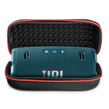JBL Charge 6 Portable Bluetooth Speaker (Blue) | IP68 Waterproof, DustProof, and DropProof, Outdoor Wireless Audio |28Hrs Playtime + Travel Case Bundle - color: Blue