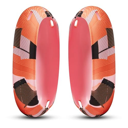 WC ShellZ Max - Protective Shell Covers for AirPods Max 1 & 2 | Made by Wicked Cushions | Made with Premium Silicone | Orange Prism - color: Orange Prism