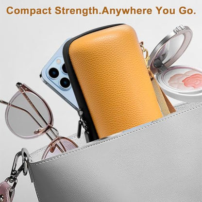 Carrying Case for VR Glasses, Compatible with Ray-Ban Meta Wayfarer/Skyler/Headliner/Meta Oakley HSTN - Waterproof Protective Storage Pouch with Mesh Pocket, Compact & Travel Ready