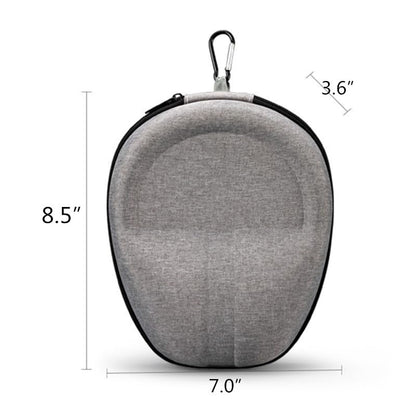 Travel Headphone Case for JBL Everest 300/700 / Sennheiser HD599 / HD560S / Bose QC 45/25 / Beats Solo 3/2 / Audio-Technica ATH M20X / M30X / M40X / M50X Hard Shell EVA Over Ear Headset (Gray) - color: Gray