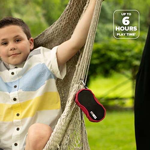 Altec Lansing - Baby Boom Waterproof Bluetooth Speaker, Wireless & Portable for Travel & Outdoor Use, Deep Bass & Loud Sound, 1 Pack (Red) - color: Red