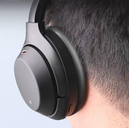 Silicone Ear Cups Cover for Sony WH-1000XM6 Headphones, Sweatproof Protector, Black