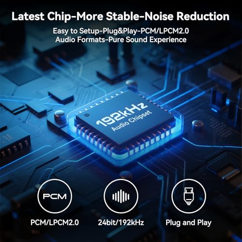 VPFET HDMI eARC Audio Extractor Only Work for HDTV ARC/eARC Audio Adapter Converter HDTV Audio Transmitted via Toslink+Coaxial ports Support 192KHZ for Soundbars Home Theaters and Audio Systems No CEC - size: EARC to Optical Coaxial