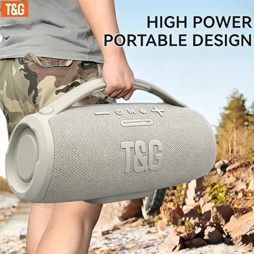 T&G TG Bluetooth Ourdoor Speaker with Bass, 60W Loud Boombox - color: CAMOUFLAGE
