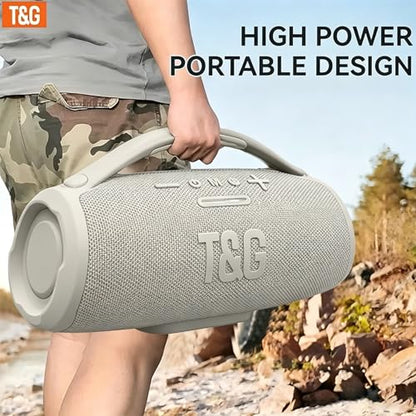 T&G TG Bluetooth Ourdoor Speaker with Bass, 60W Loud Boombox - color: CAMOUFLAGE