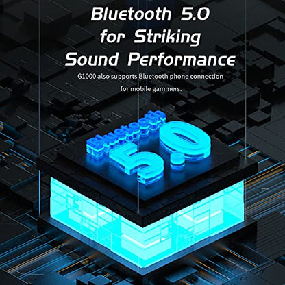 Edifier G1000 Bluetooth 5.3 Gaming Speakers,10W PC USB Computer Speakers for Laptop Desktop 3.5mm aux Input Hecate Black