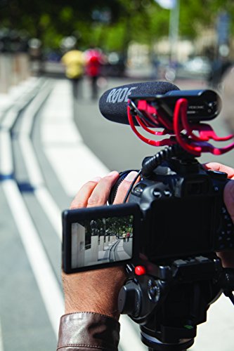 Rode VideoMic Camera-Mount Shotgun Microphone with Rycote Lyre Shock Mounting, Black