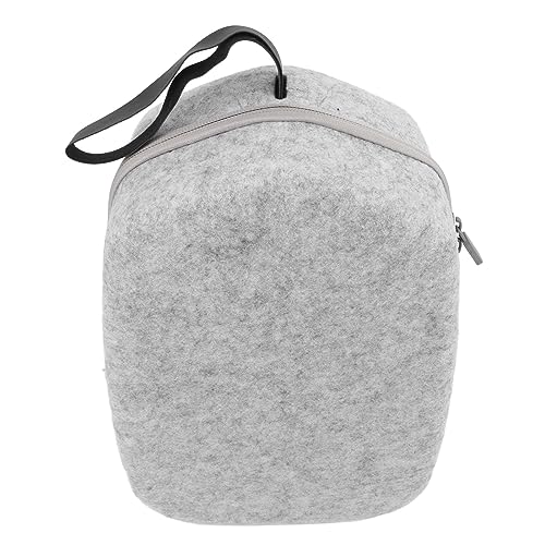 VR Glasses Storage Bag Hard EVA Carrying Case for VR Gaming Glasses, Impact Proof Anti Scratch VR Headset Travel Case for Quest 2 VR Accessories 11*7.9*4.7 In VR Glasse Storage Bag