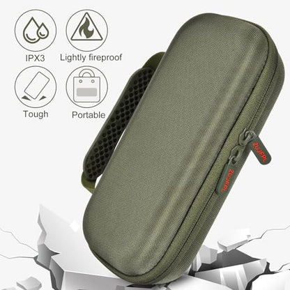 Hard EVA Case Compatible with Bose SoundLink Flex 2nd Gen/Bose SoundLink Flex Bluetooth Speaker, Waterproof, Shockproof and Dustproof Carrying Travel Speaker Case - Cypress Green - color: Cypress Green