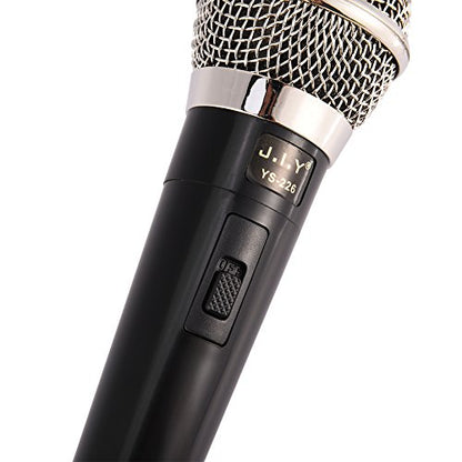 Karaoke Microphone, Dynamic Vocal Microphone for Speaker, Handheld Professional Wired Dynamic Microphone Clear Voice for Karaoke Vocal Music