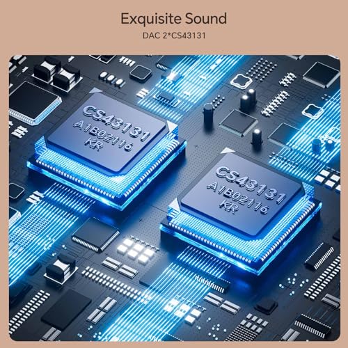 TempoTec Sonata BHD Portable USB C dongle DAC&,3 Gain Levels, 4.4mm&3.5mm,DSD256 PCM32Bit/384kHz