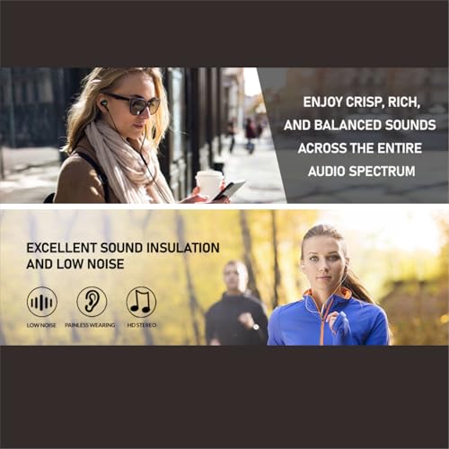 2026 Completely Upgraded Version Earbuds Stereo in-Ear Headphones 3-Year Warranty for Samsung Galaxy S25 S24 S23 S22 S21 S20, Note 10, 10+ with Microphone and Volume Remote Type-C Connector-Black - style: 2026 Completely Upgraded Version USB-C
