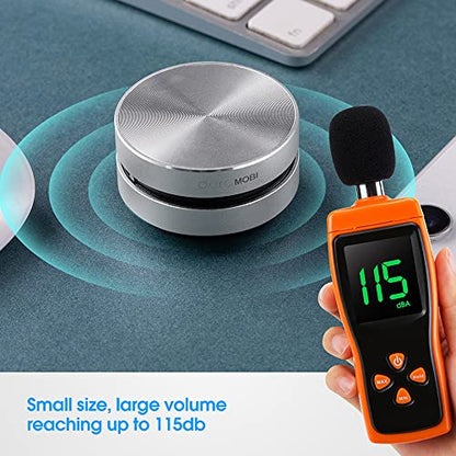 Wirelessly BT Mini Speaker Bone Conduction Portable Wireless Speaker Stereo Bass Sound Creative Portable Speaker Mini Size Music Player Built-in Mic Sound Box for Home,Outdoor,Travel - size: 2 pack