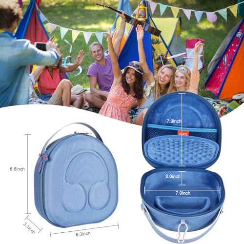 EVA Hard Case Compatible with JBL Tune 710BT / 720BT / 770NC, and Sony WH-CH710N/WH-CH720N/WH-CH702N Noise Canceling Wireless Headphones, Premium Travel Protective Storage Bag - Blue - color: Blue