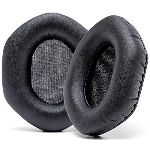 WC PadZ Vmoda - Replacement XL Ear Pads for Vmoda M100 & Crossfade | Made by Wicked Cushions | Soft Leather, Luxurious Memory Foam, Added Thickness, Enhanced Noise Isolation | Black