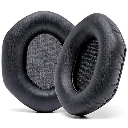 WC PadZ Vmoda - Replacement XL Ear Pads for Vmoda M100 & Crossfade | Made by Wicked Cushions | Soft Leather, Luxurious Memory Foam, Added Thickness, Enhanced Noise Isolation | Black