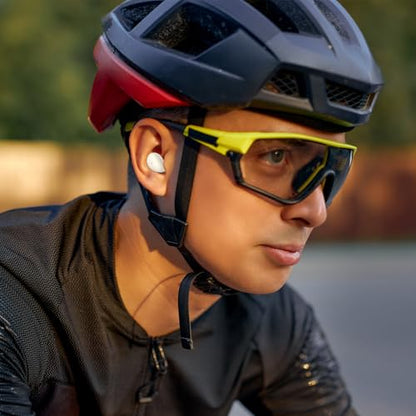 Extra-Small Wireless Earbuds for Small Ears Z1, Semi-in Ear Bluetooth Invisible Headphones, Low-Profile & Lightweight for Side Sleeping, Cycling & Helmet Use, iPhone Android - color: Nude