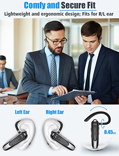 Link Dream Bluetooth Earpiece for Cell Phone with Mute - size: 1 Pack