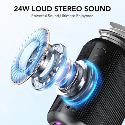 aowoka Bluetooth Speaker,Smart Bluetooth Tracker, Item Finder, Trakcer Tag Locator for Keys, Luggage