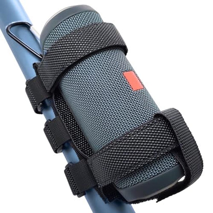 Portable Speaker Mount Strap Holder - Compatible for JBL Bluetooth Speaker Flip Charge Series Heavy Duty Anti-Slip Design for Golf Cart, Bike, ATV, UTV, Motorcycle