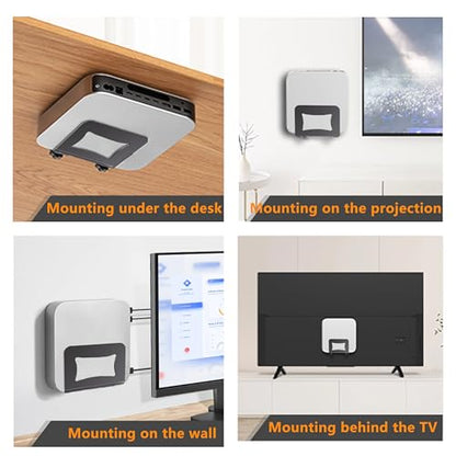 Yuleimy Adjustable Small Device Wall Mount, Compatible with Apple TV