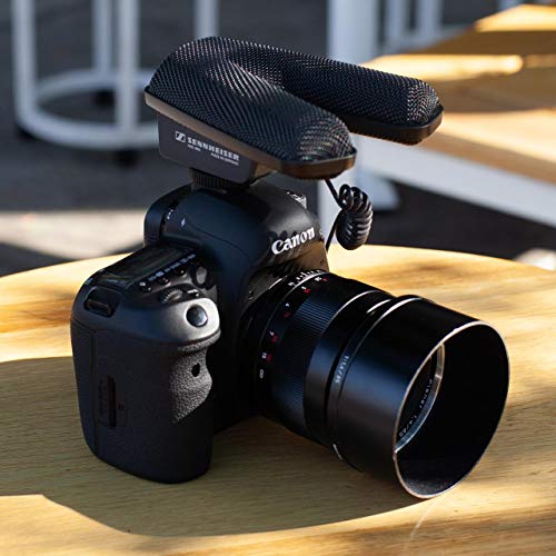Sennheiser Professional MKE 440 Compact Stereo Shotgun Microphone with 3.5 mm Connection for Cameras, 506258
