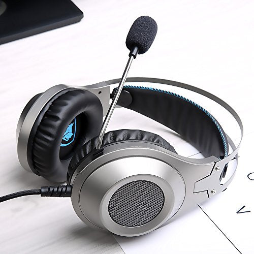 NUBWO N2 Gaming Headset for Xbox One PS4 PlayStation 4, Headphones Computer PC Mic Stereo Gamer Microphone for Skype Xbox one s Xbox 1 x Nintendo Switch Games