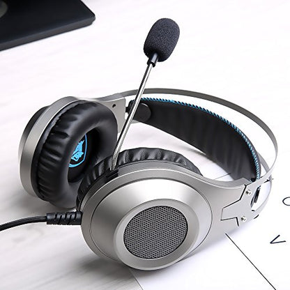 NUBWO N2 Gaming Headset for Xbox One PS4 PlayStation 4, Headphones Computer PC Mic Stereo Gamer Microphone for Skype Xbox one s Xbox 1 x Nintendo Switch Games