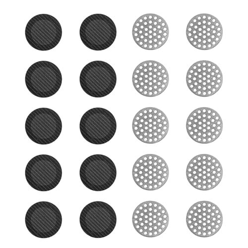 Earbud Dust Filter Mesh Replacement for DEWALT Heavy Duty Bluetooth Neckband Headphones, Jobsite Pro-X1 Heavy Duty Bluetooth TWS Earbuds, 20Pcs