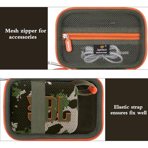 Case for JBL Go 4 / GO 5 / Go 3 Ultra Portable Speaker -Squad (Case Only) - color: Squad