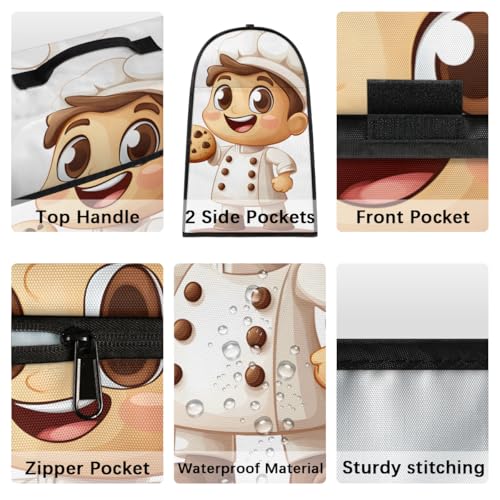 Kitchen Aid Mixer Cover Compatible with 6-8 Quarts, Cover for Ktchen Aid Stand Mixer, Kitchen Aid Dust Cover for Mixers, Kitchen Aid Bowl Lift Mixer Appliance Covers - color: Lovely baker